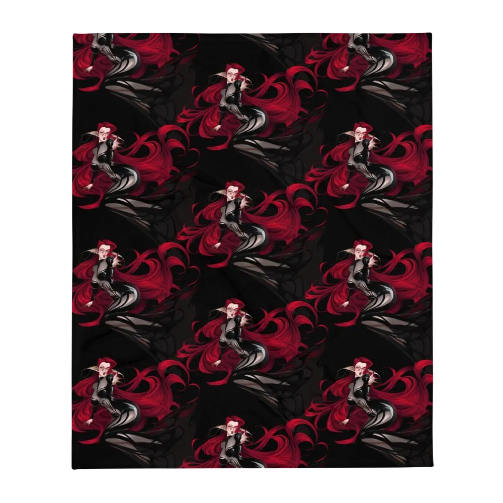 Deadly Siren Black Blanket product image (1)