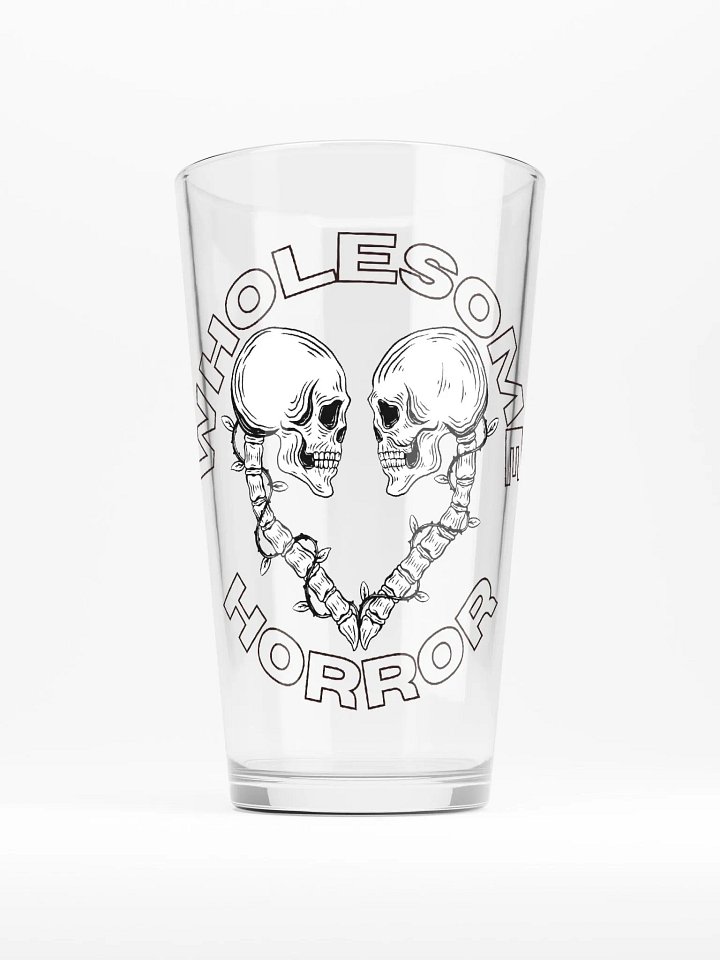 Wholesome Horror Pint Glass product image (1)