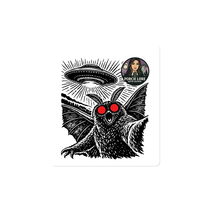 MOTHMAN SELFIE MAGNET product image (2)