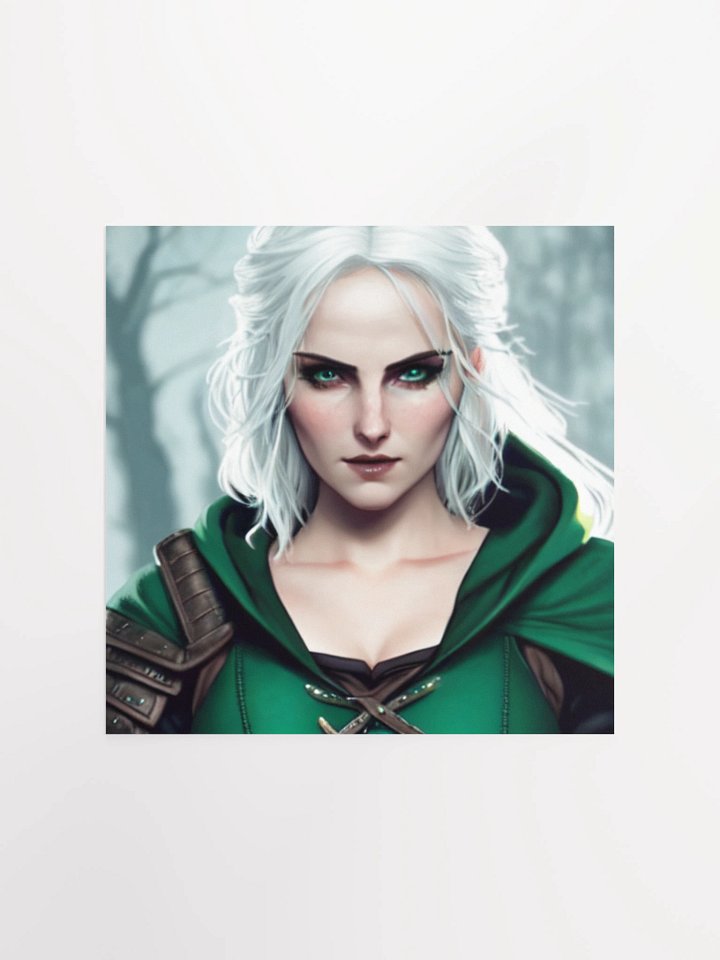 Ethereal Green Eyes Poster product image (3)