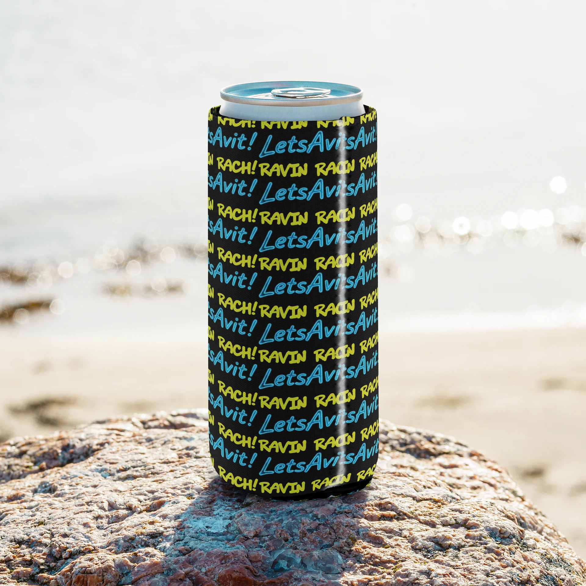 RAVIN RACHI! LetsAvit Can Cooler blue product image (3)