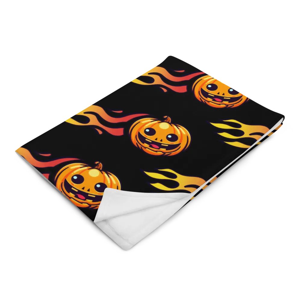 MSLA Halloween Pumpkin - Throw Blanket product image (2)