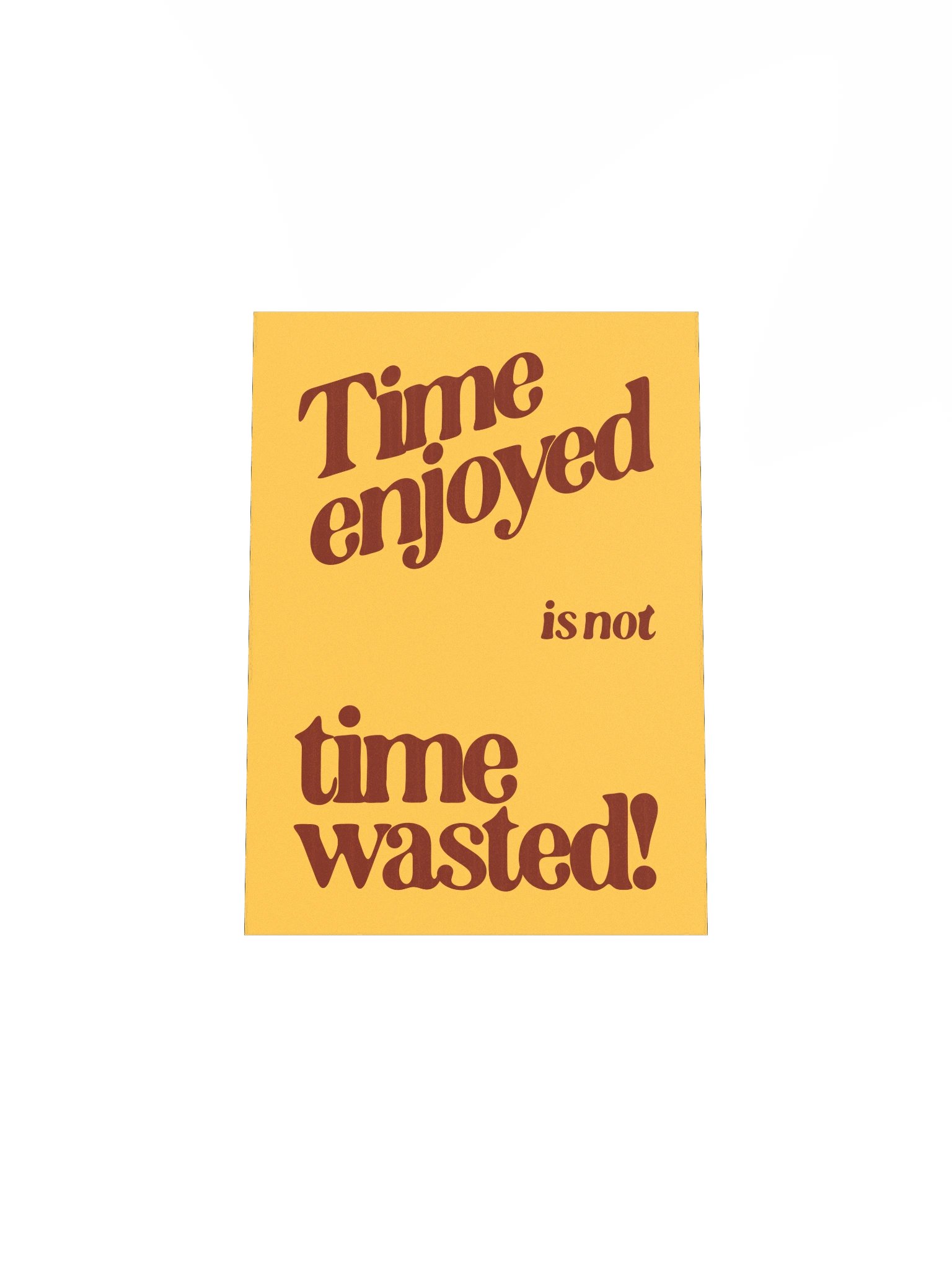 Time Enjoyed (Yellow & Brown) product image (6)