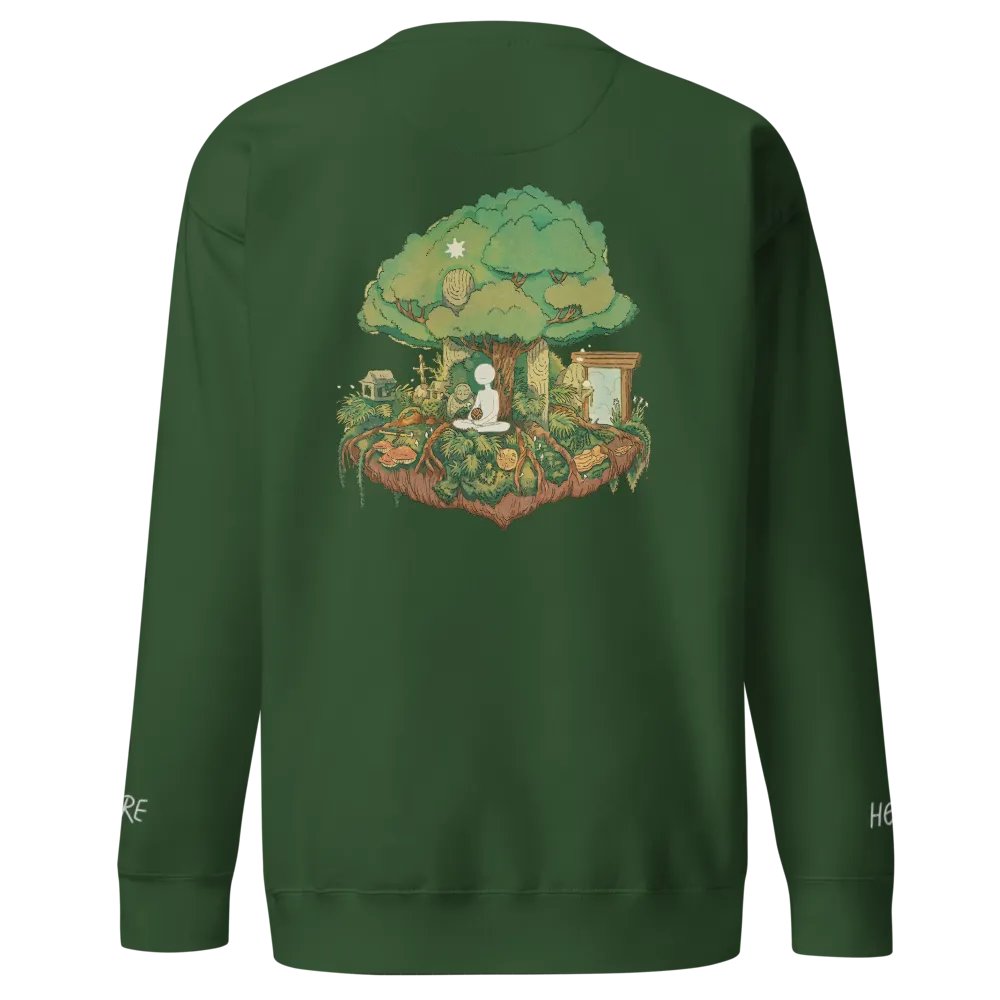 here (not rly) there - crewneck [A] product image (2)