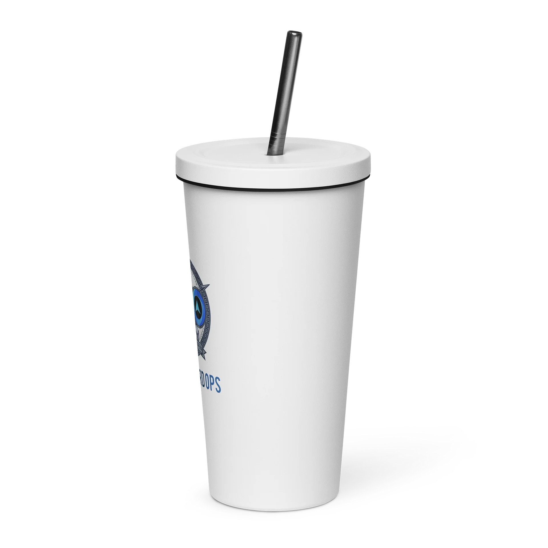 Warrior Insulated Tumbler with a Straw product image (3)