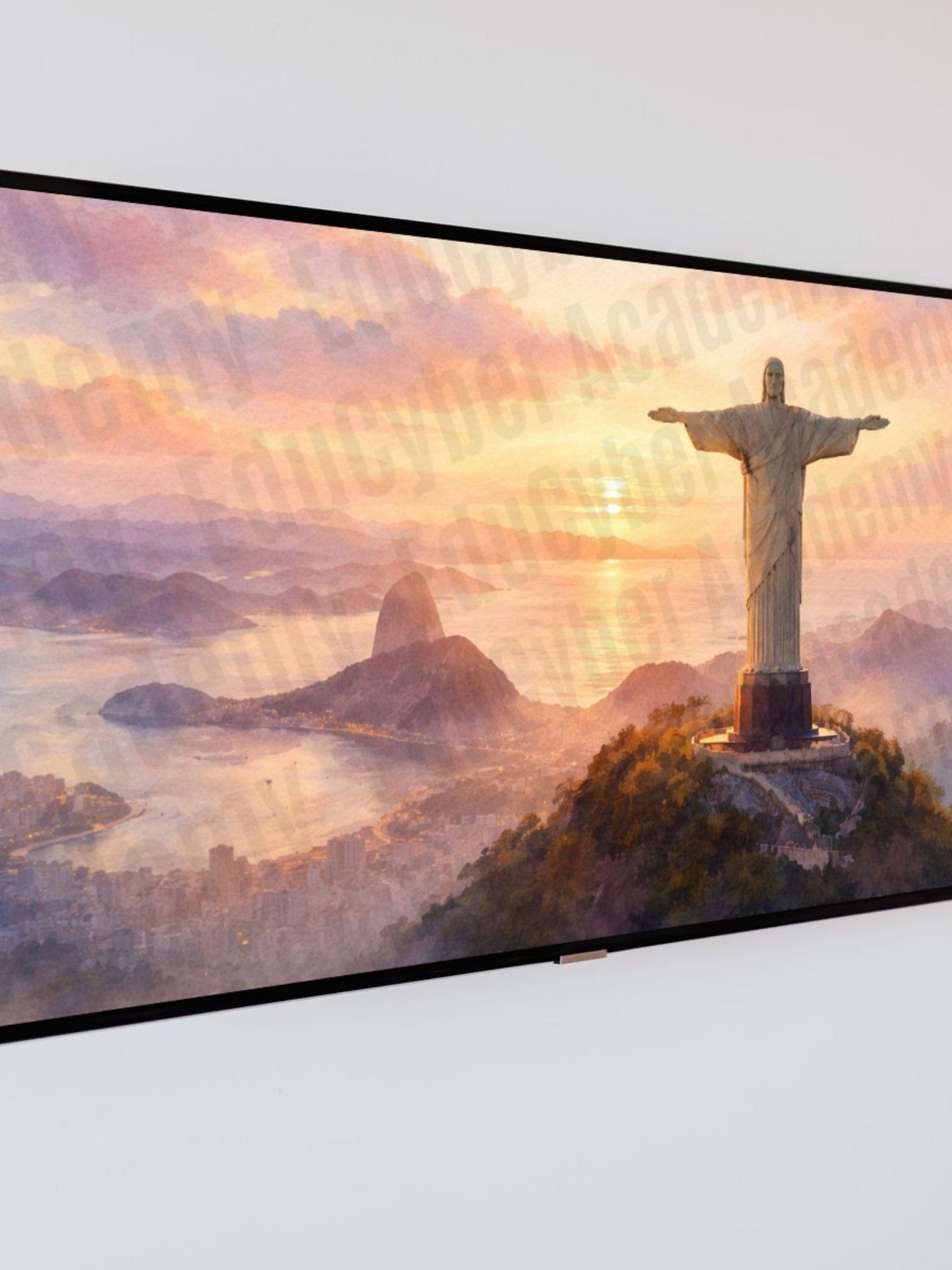 New Wonders of the World Christ the Redeemer Frame TV Art Brazilian Statue Catholic Church Gift and Décor Desktop Laptop Wallpaper Background Image product image (8)