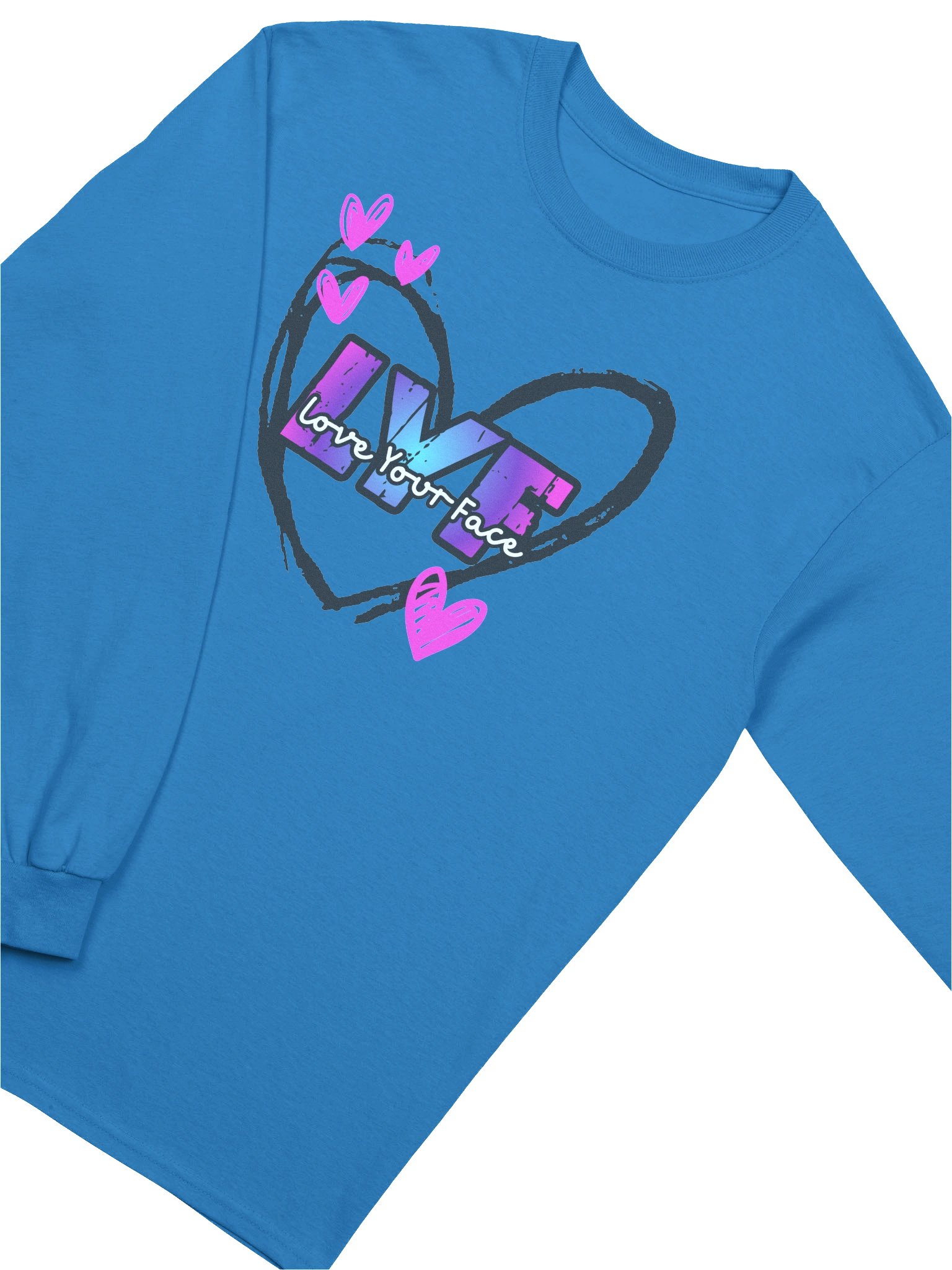 LYF Black Print Long Sleeve product image (16)
