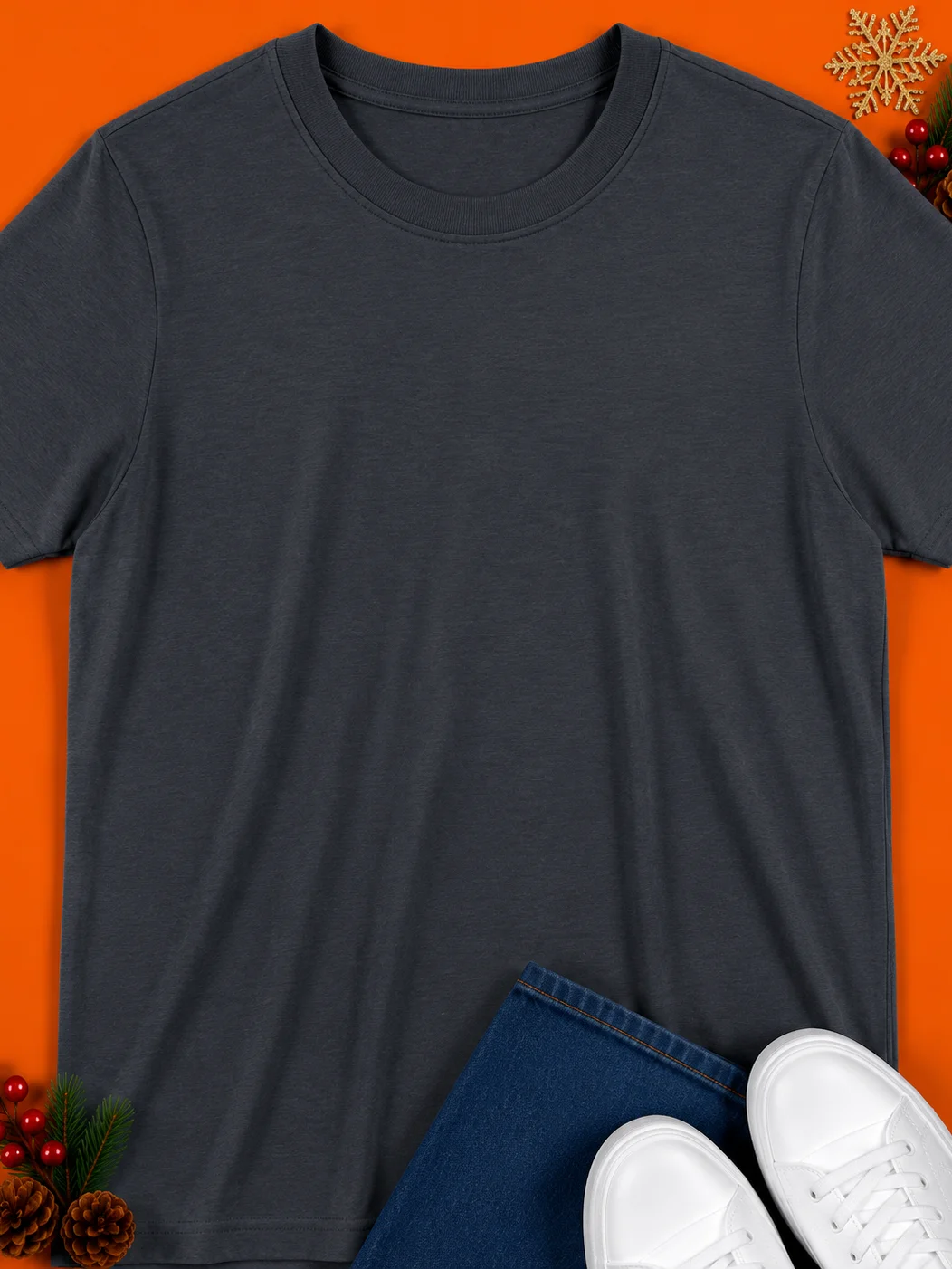 Heather Navy T-Shirt product image (1)