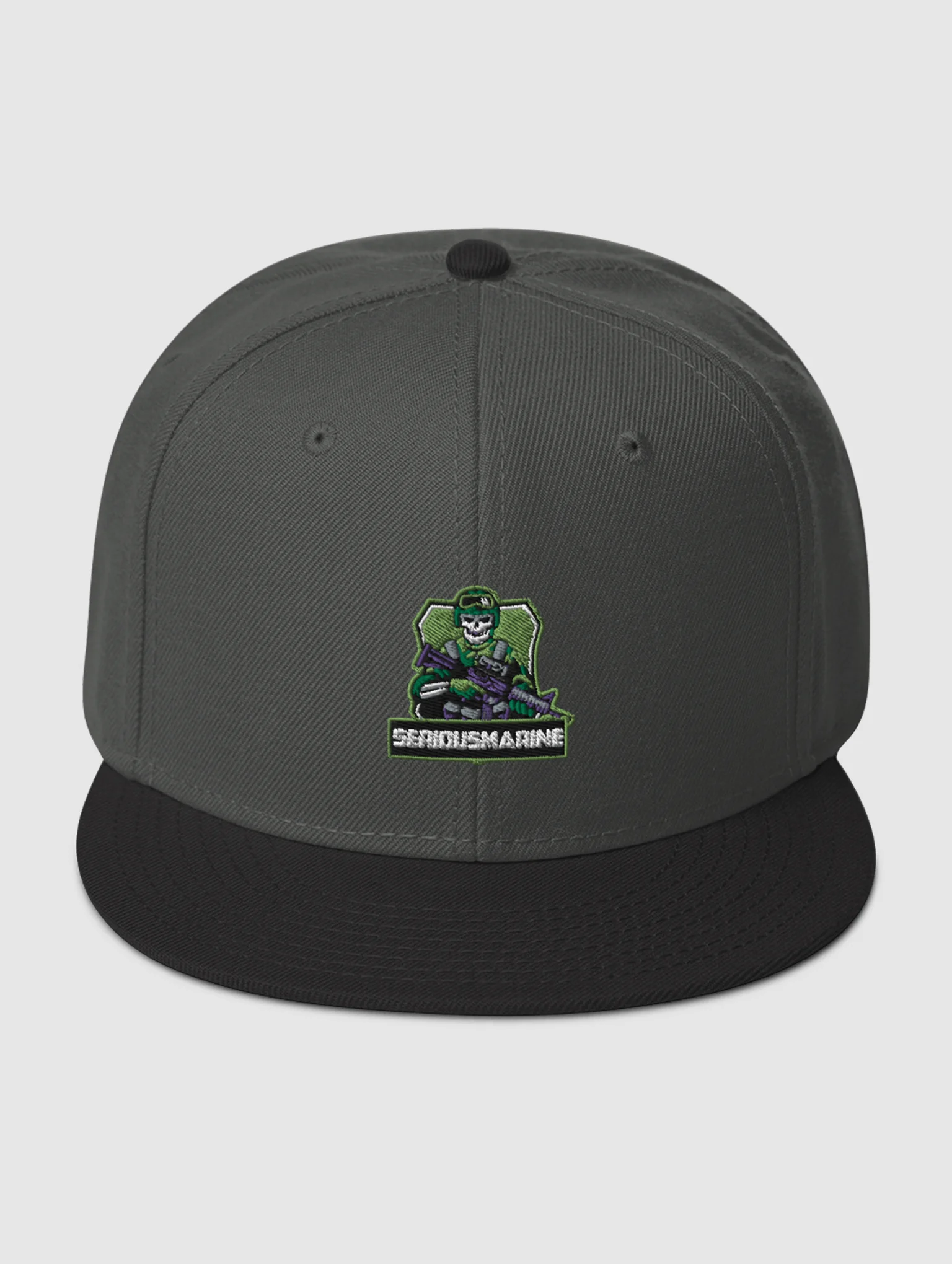 [SeriousMarine] Snapback Grey product image (2)