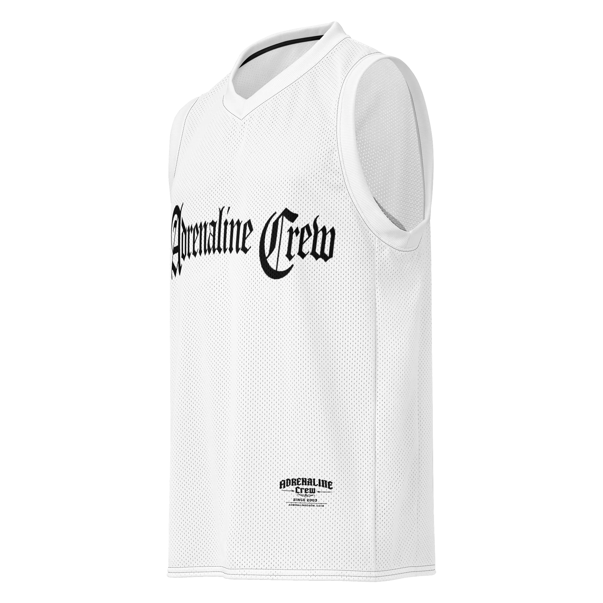 Adrenaline Crew 666 Basketball Jersey – White product image (1)