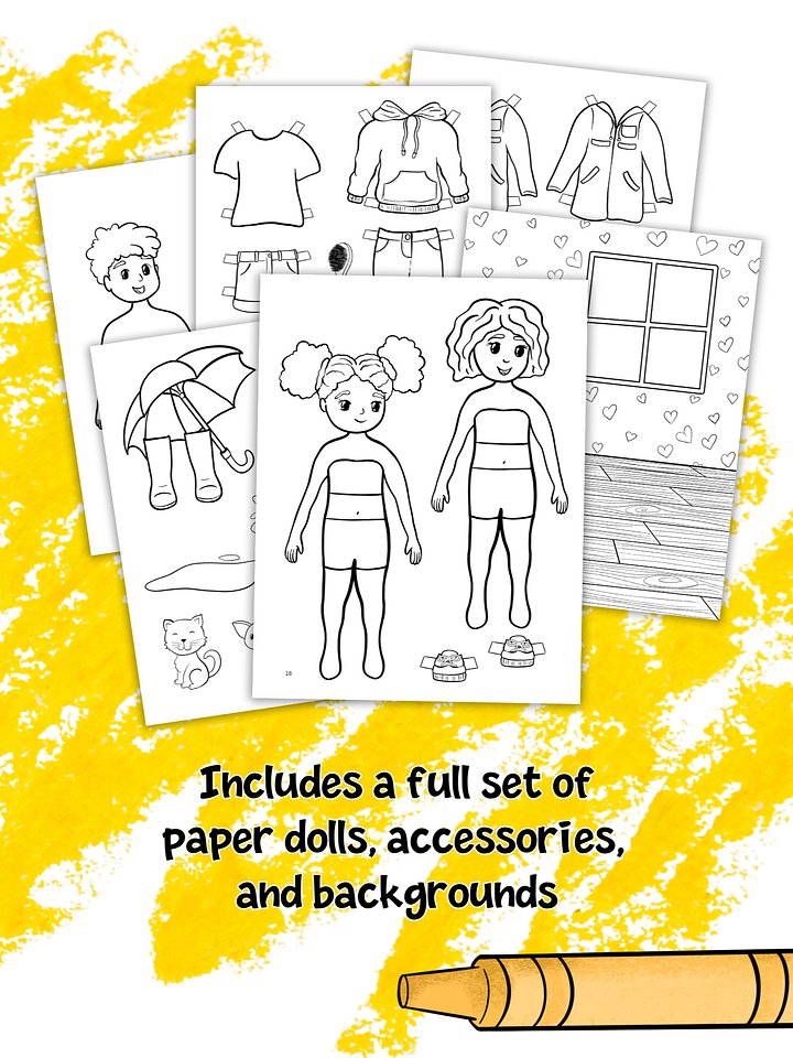 Spring Paper Dolls product image (2)