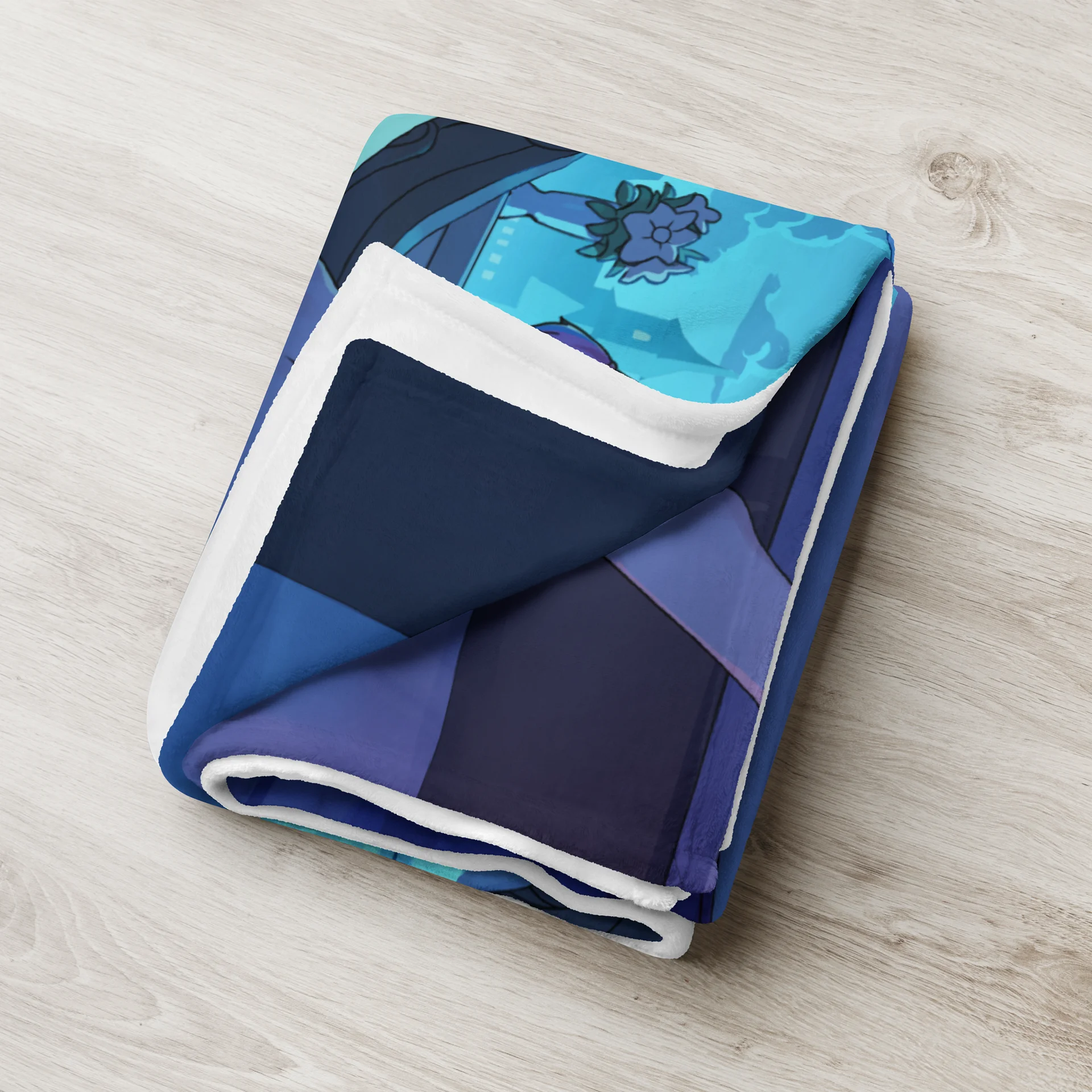MooMoo Night Fantasy Throw Blanket product image (4)