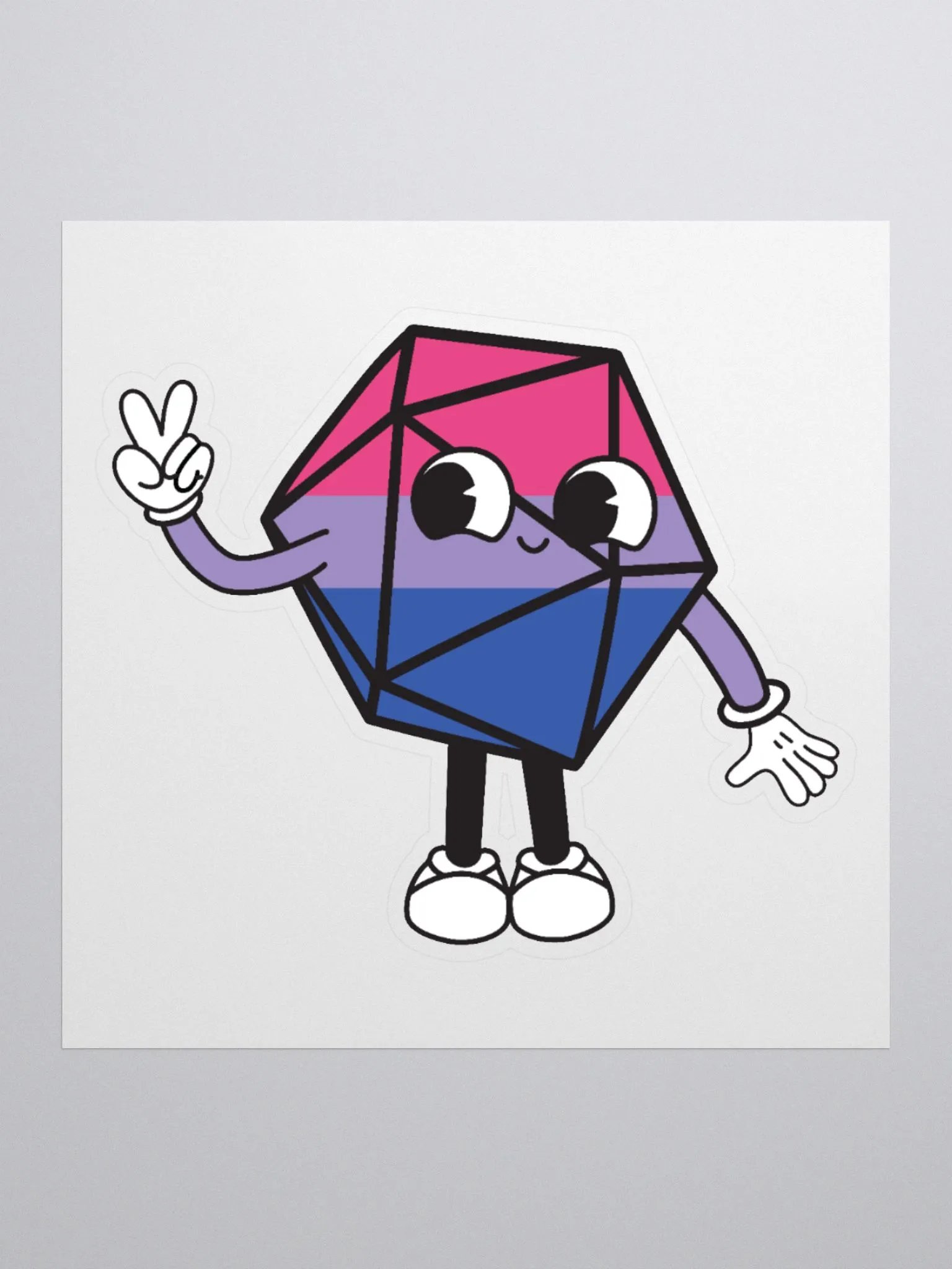 Bisexual Pride Sticker product image (1)