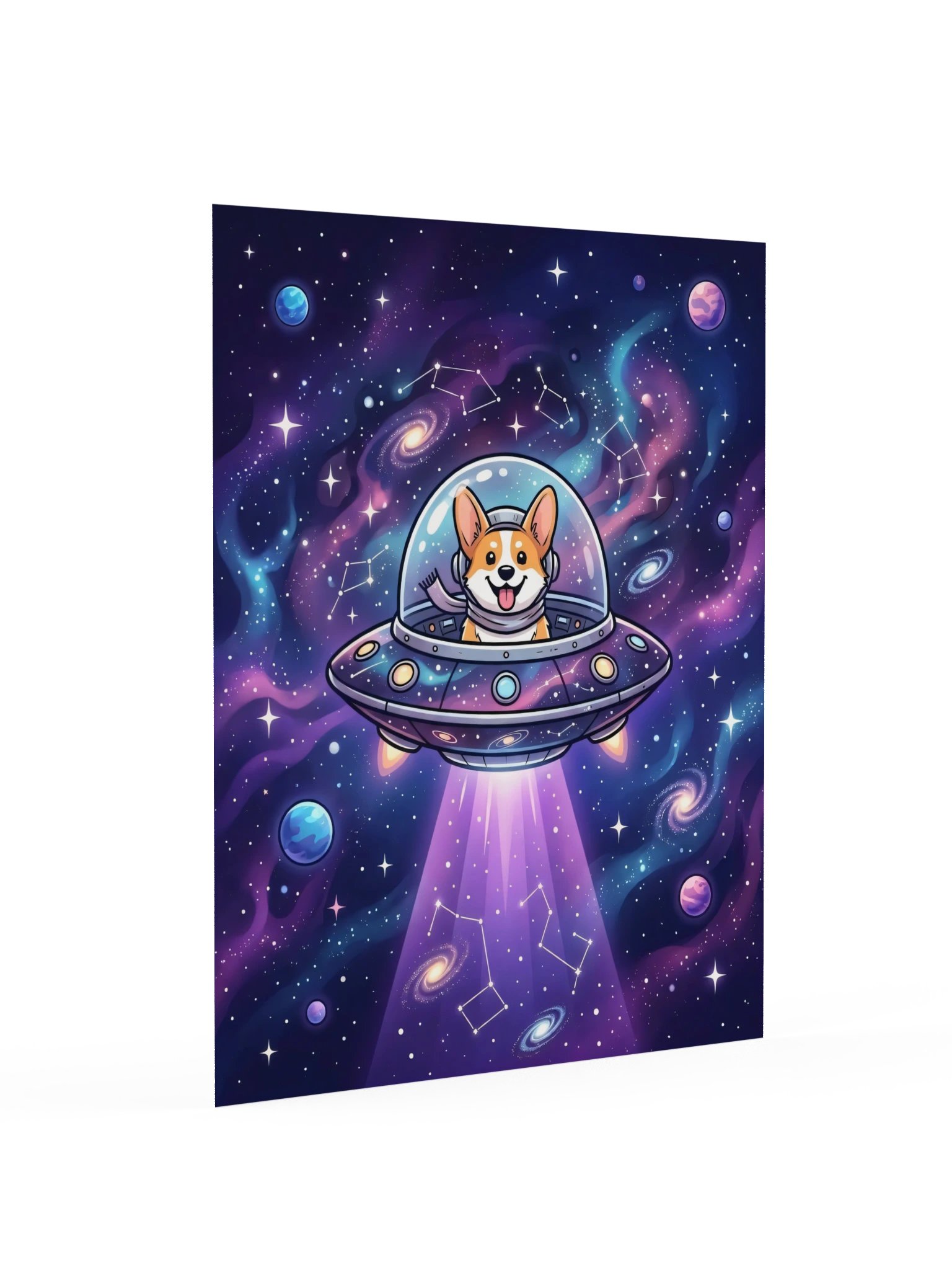 UFO Corgi Poster product image (16)