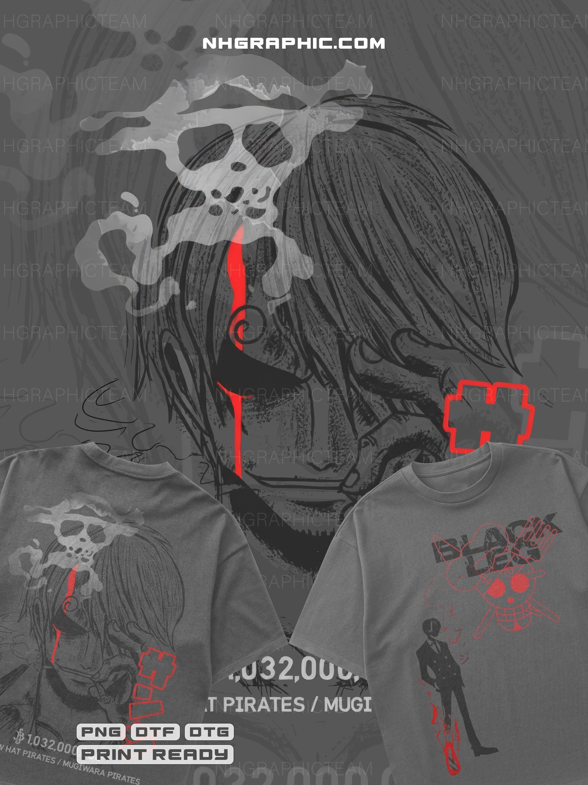 11-Piece One Piece Front & Back PNG Bundle product image (3)