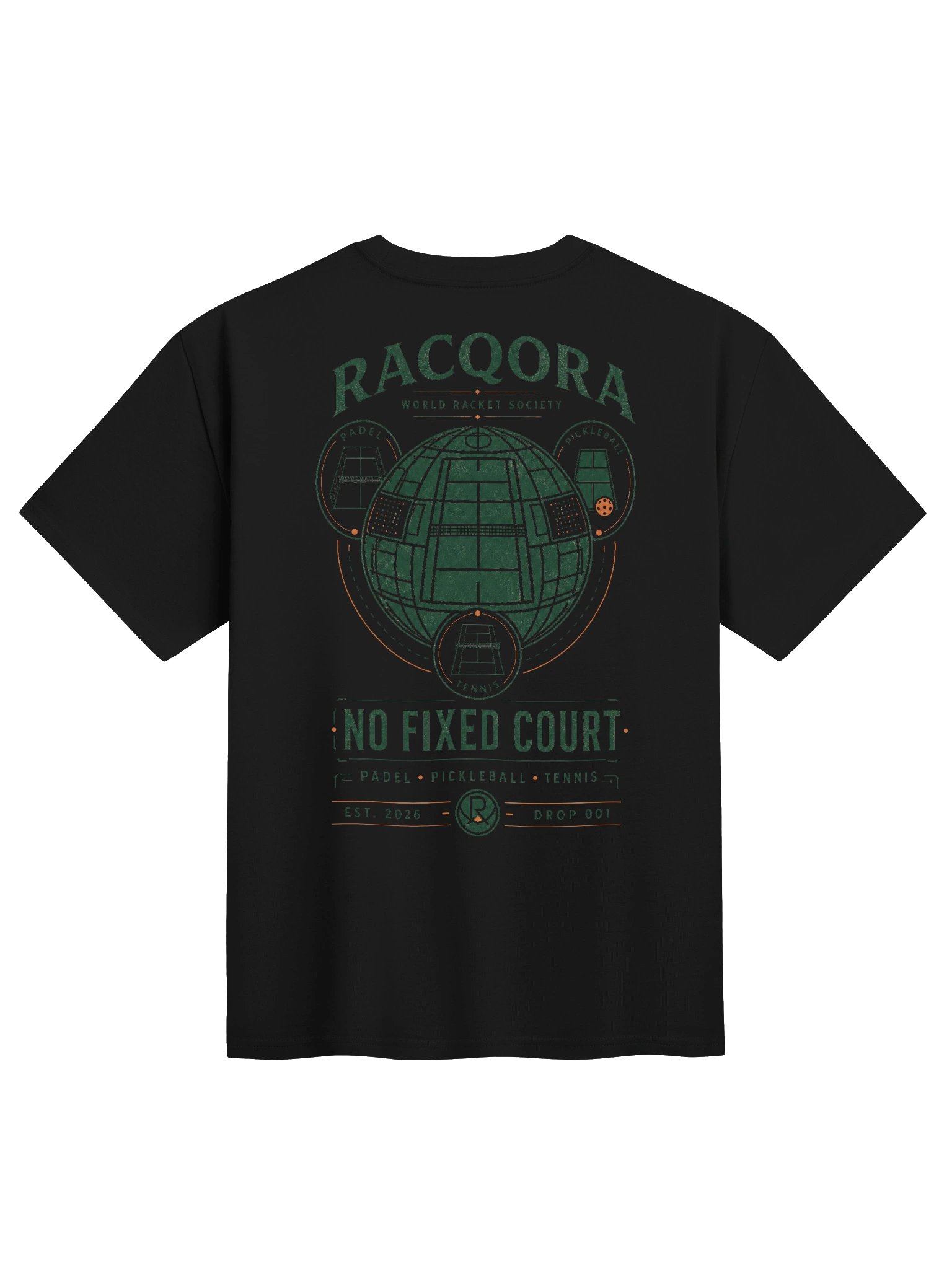 No Fixed Court Heavyweight Tee — Drop 001 product image (4)