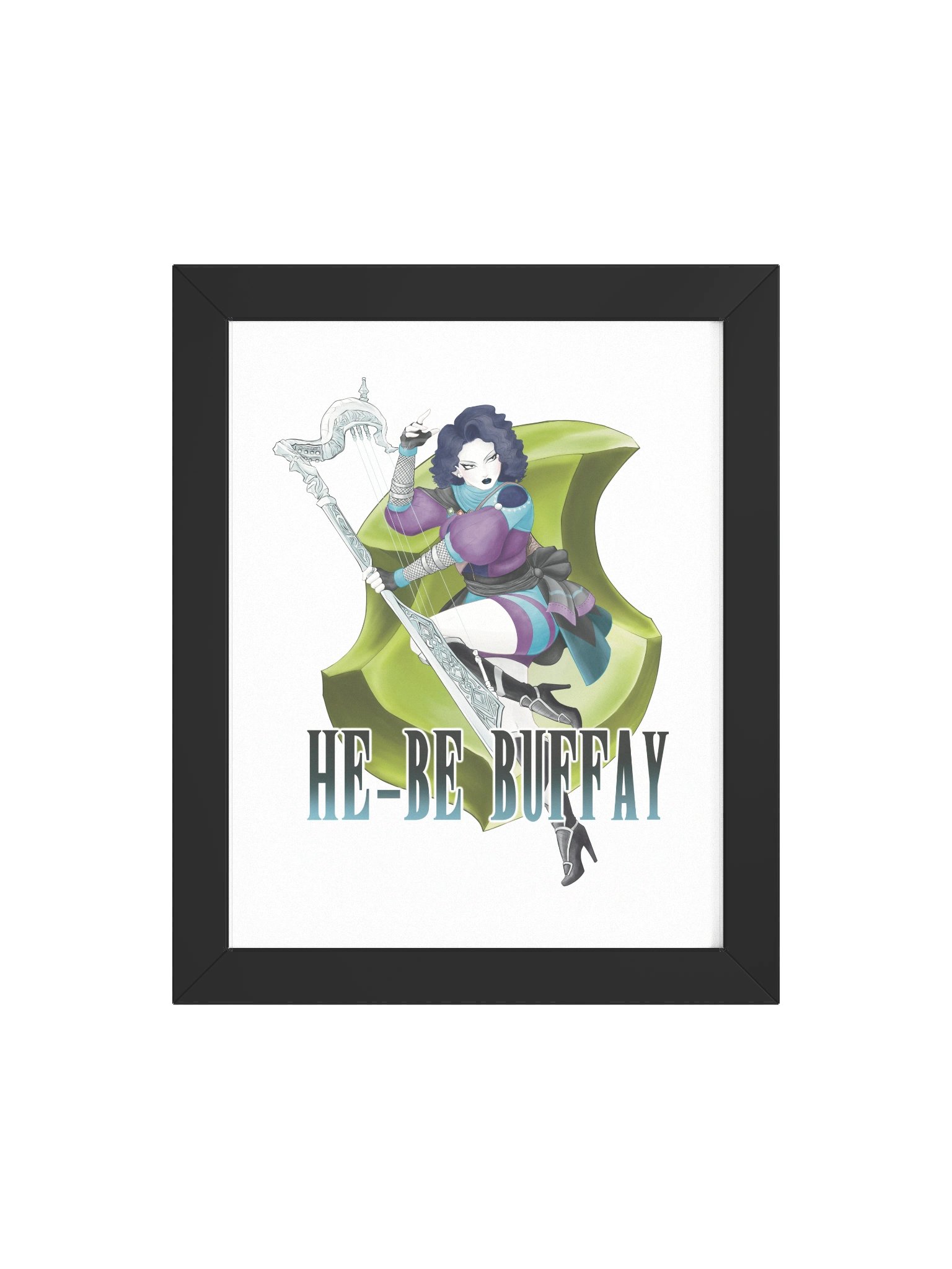 Get The Bardy Started Framed Print product image (37)