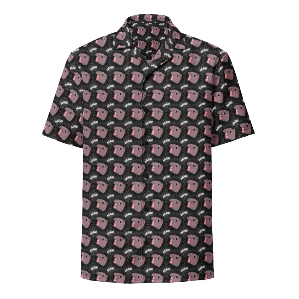 MOODENG'S GRUMPY AAAH! HAWAIIAN SHIRT! product image (6)