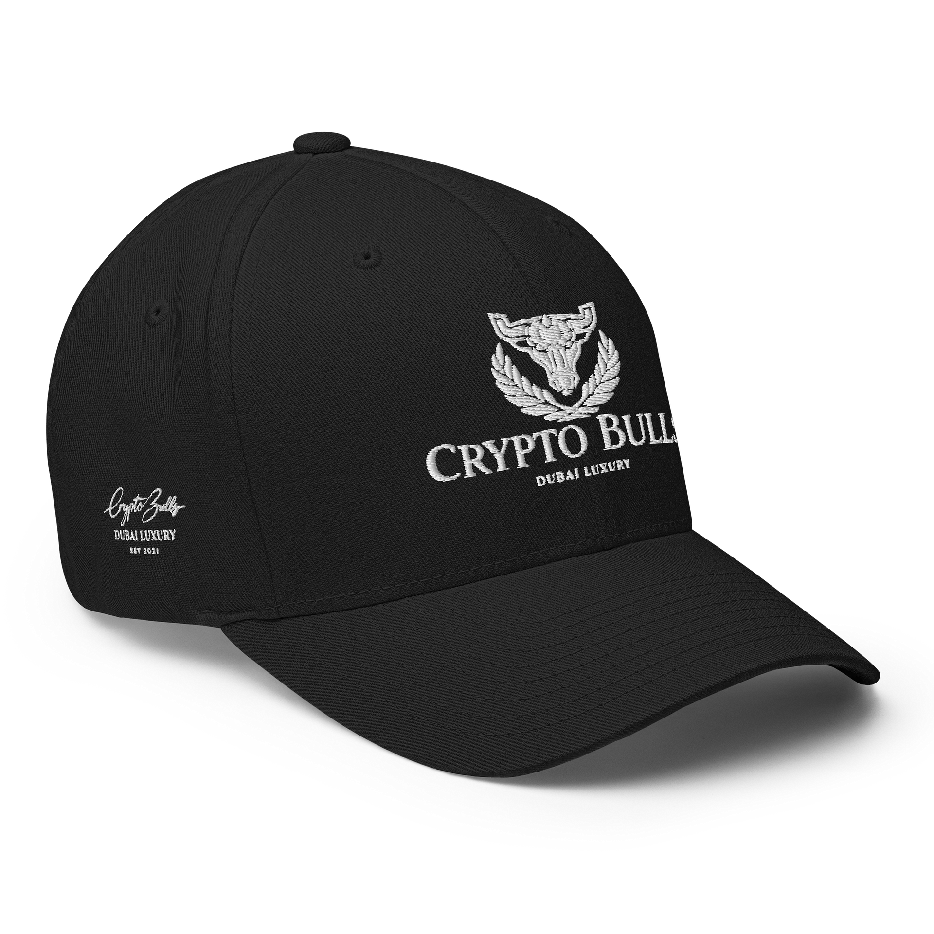 Bullish Flex Fit Cap — White Crest Edition product image (7)