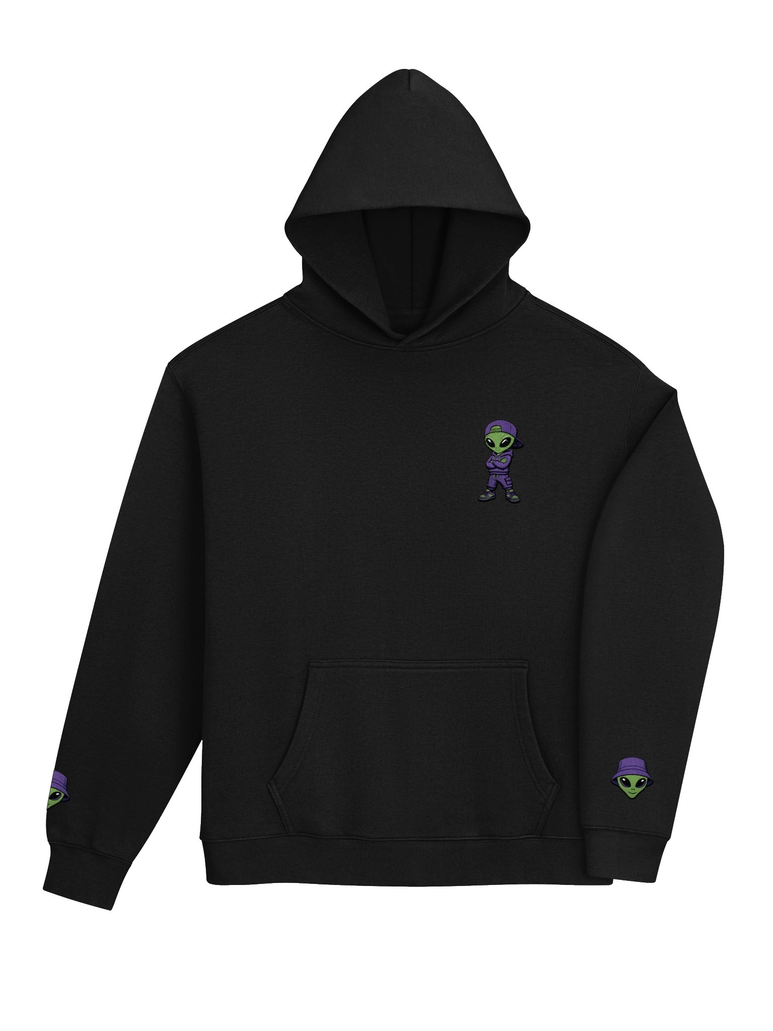 Alien Cap Boy Purp Hoodie product image (4)