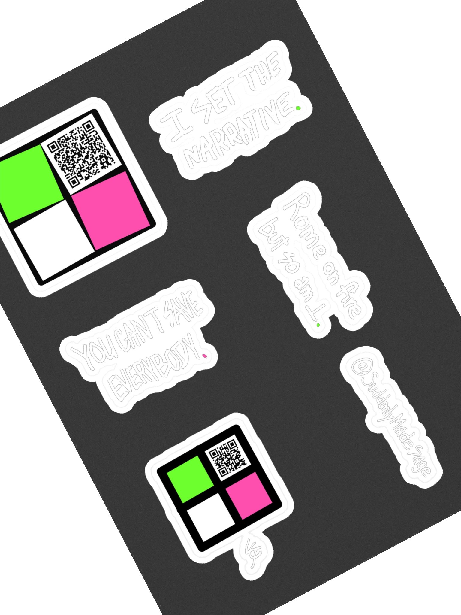 Blackout Sticker Sheet — All Three product image (1)