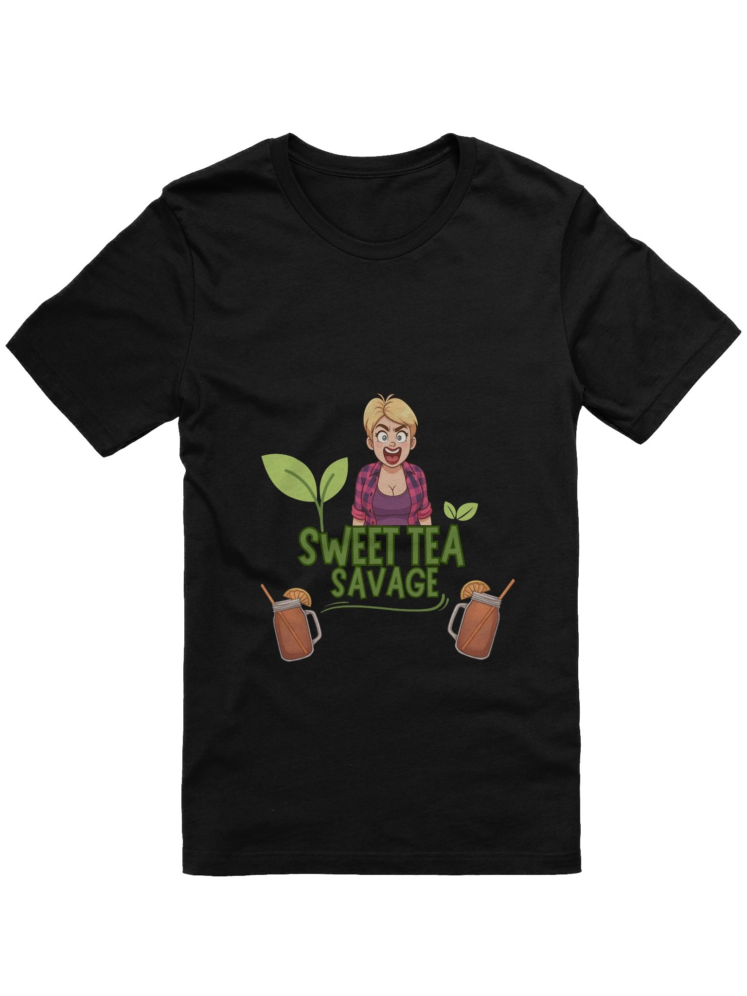 Sweet Tea Savage Tee for Women🍹💋 product image (1)