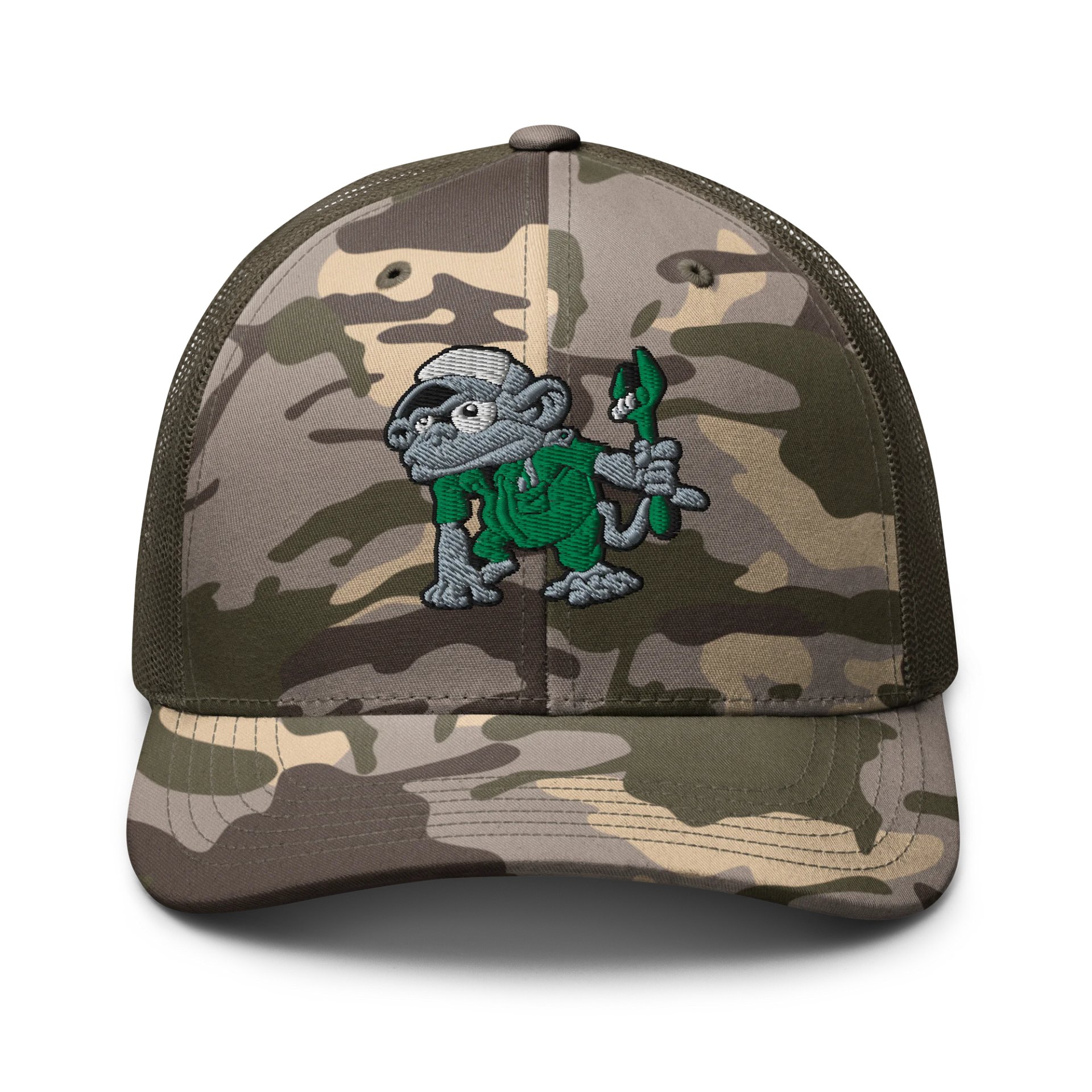 Embroidered Camo Hat product image (2)