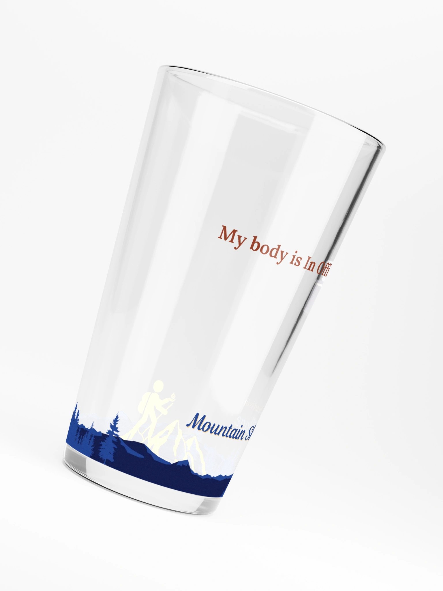 My Body is In Office Shaker Pint Glass product image (6)