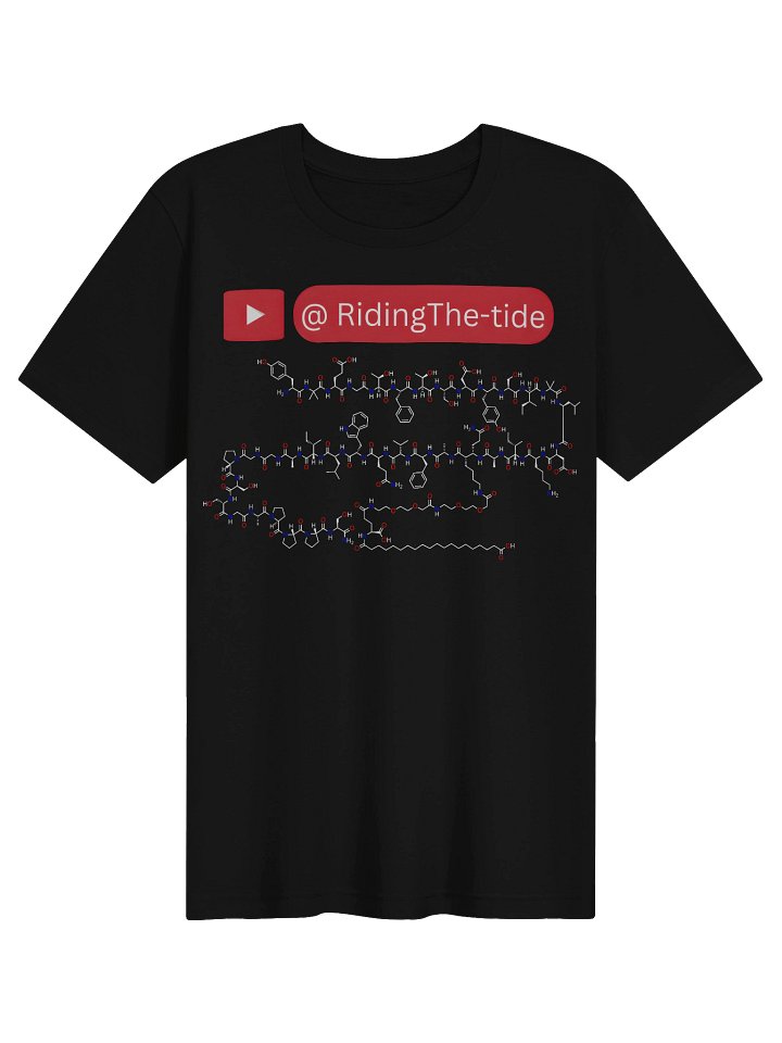 Riding the -tide Classic Shirt (Women's/Black) product image (1)