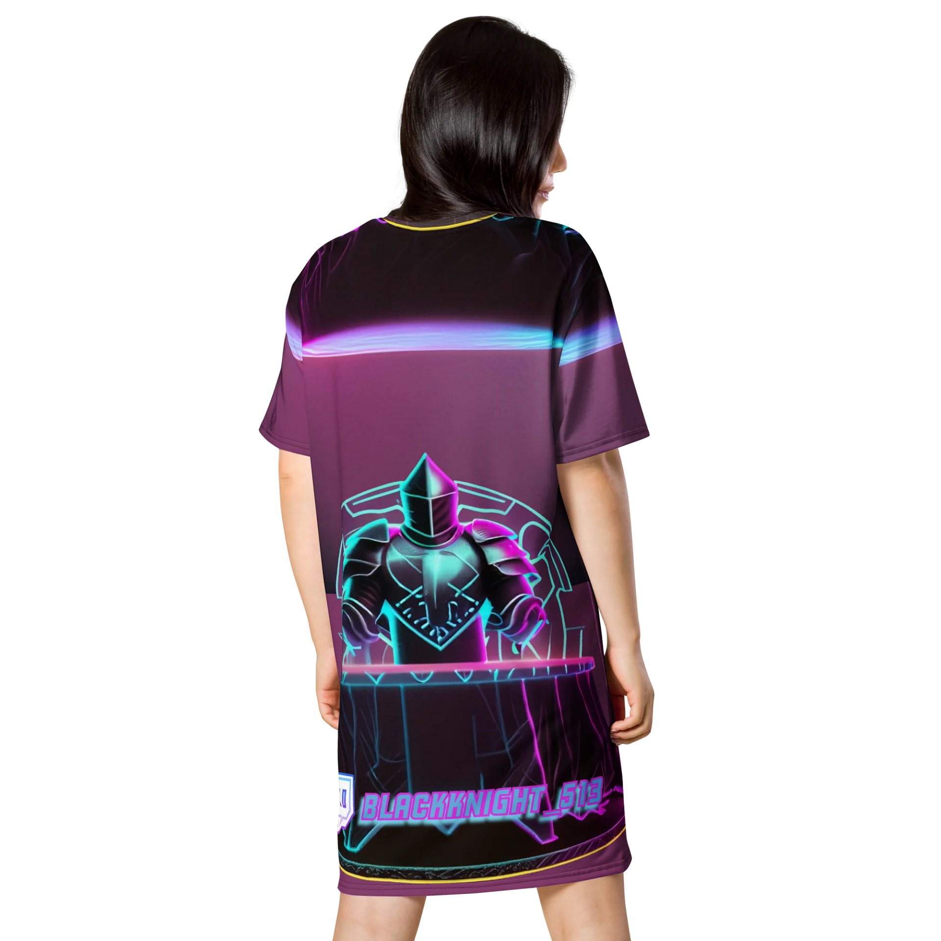 Blackknight513 All-Over Print T-Shirt Dress product image (2)