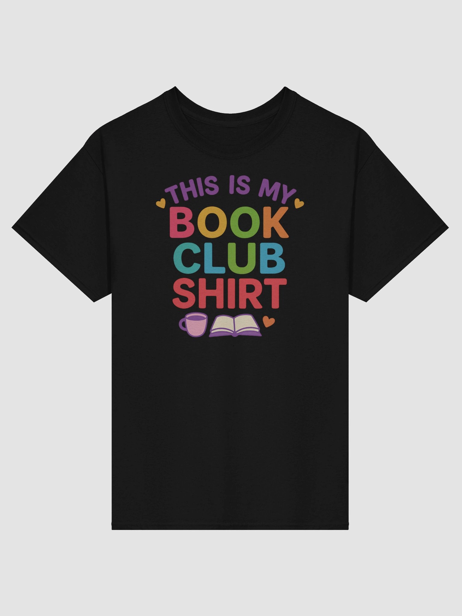 This Is My Book Club Shirt – Colorful Reading Tee for Book Lovers product image (3)
