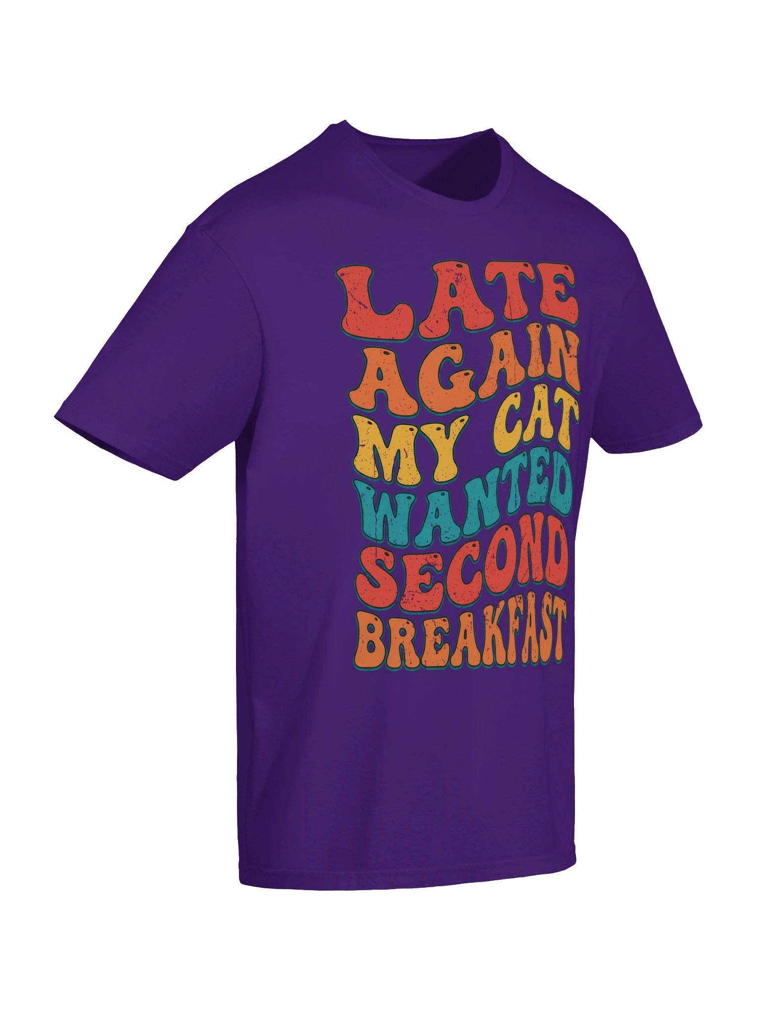 Second Breakfast Cat T-Shirt product image (52)