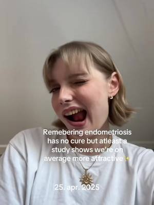 I think its just that its easier for more attractive women to get diagnosed bc sadly, people suck and discriminate based on looks. The study got retracted but why is this something to look into in the first place?  #repost #endo #endometriosis #chronicillness #womenshealth 