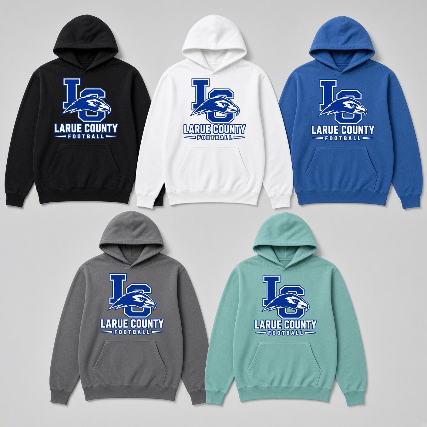 LC Monogram Comfort Colors Hoodie product image (2)