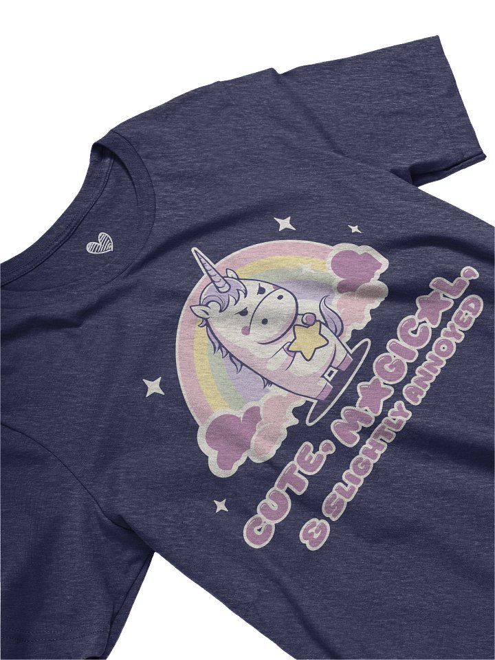 Cute, Magical, & Slightly Annoyed — Single Sided Tee product image (1)