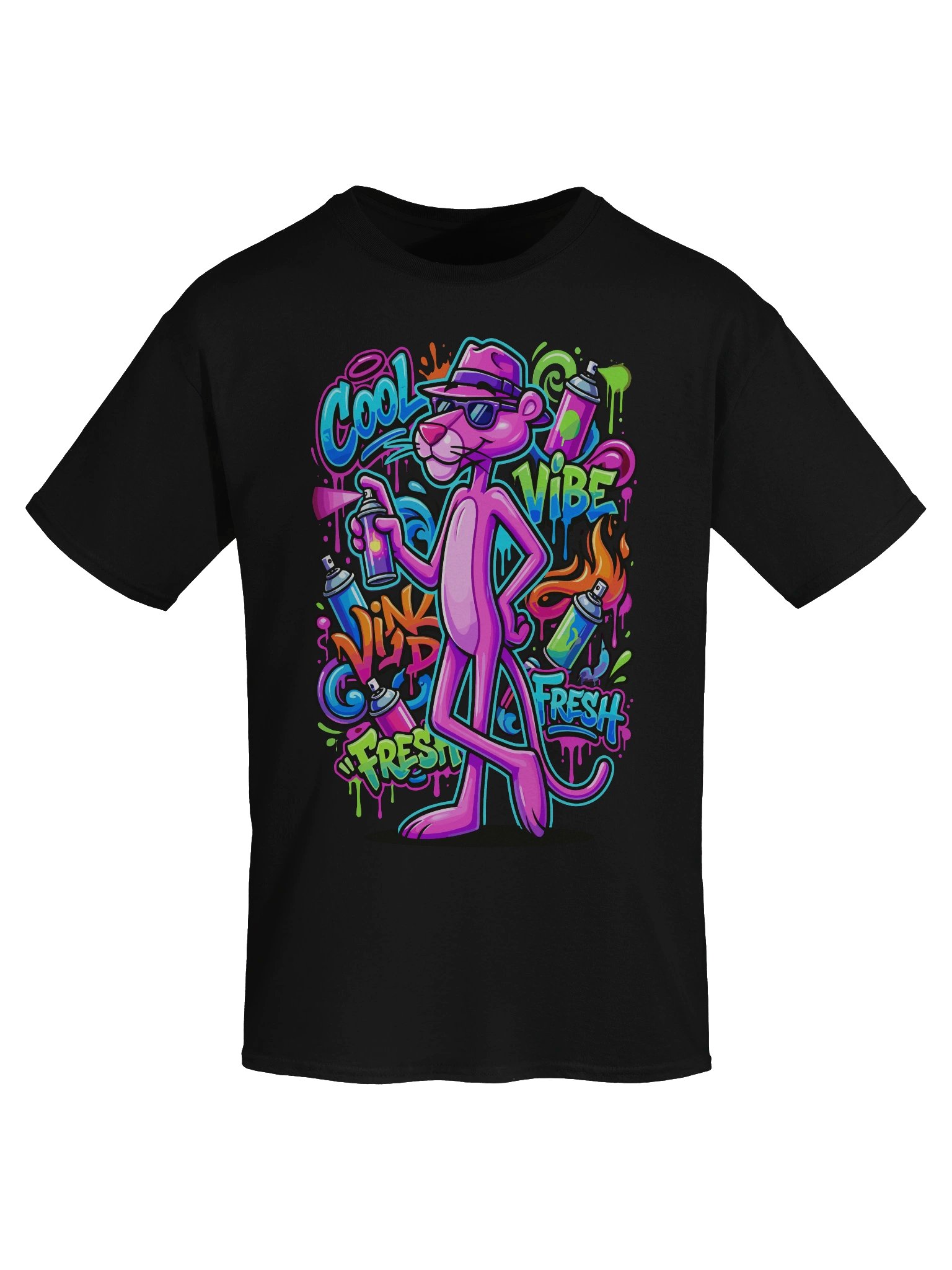 Pink Panter graffiti t-shirt product image (58)