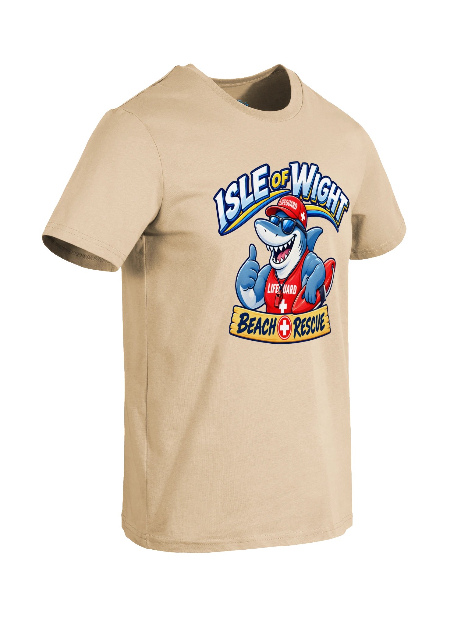 Isle of Wight Beach Rescue Shark T-Shirt product image (16)