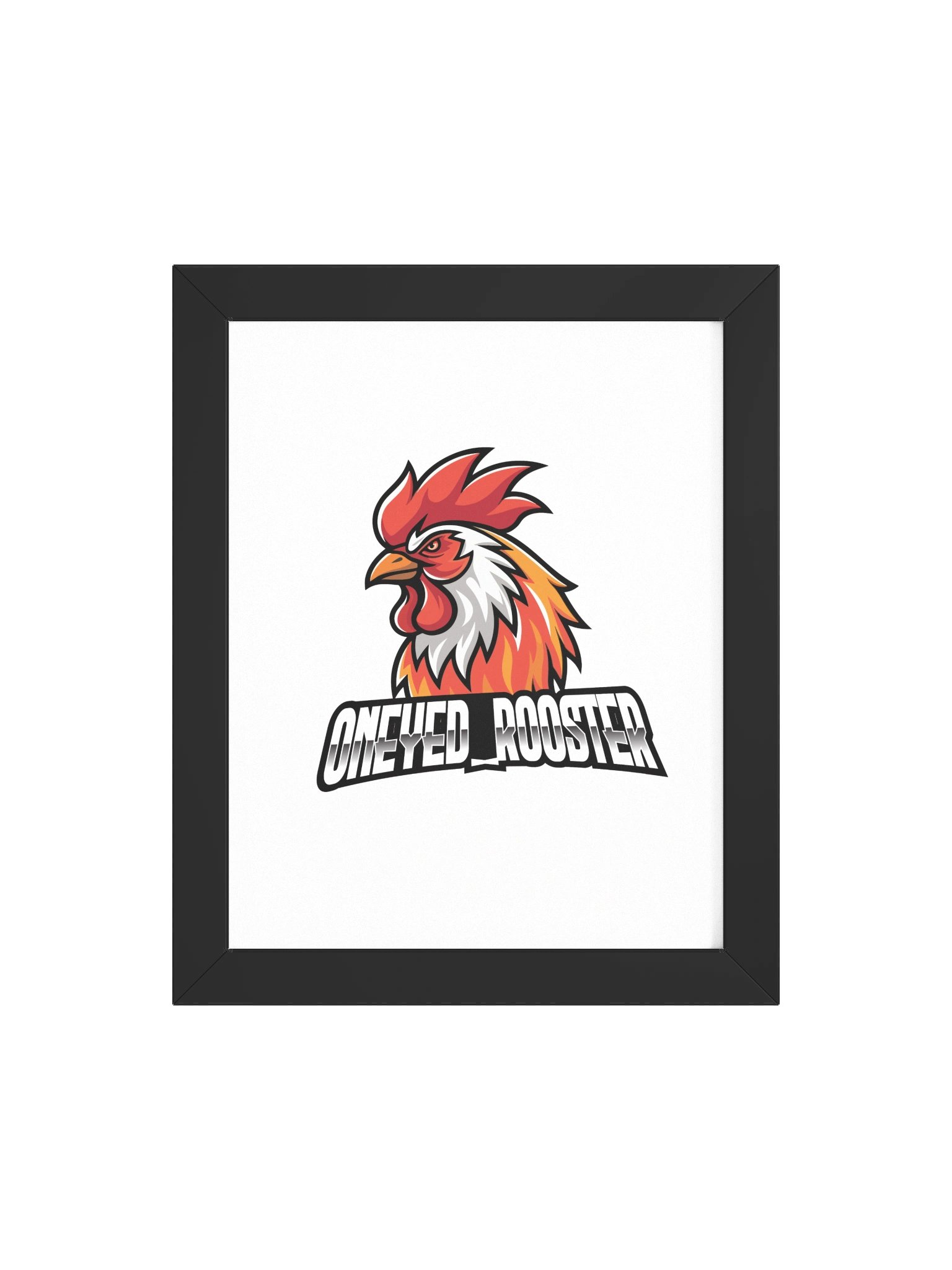 Oneyed_Rooster Logo Poster product image (4)