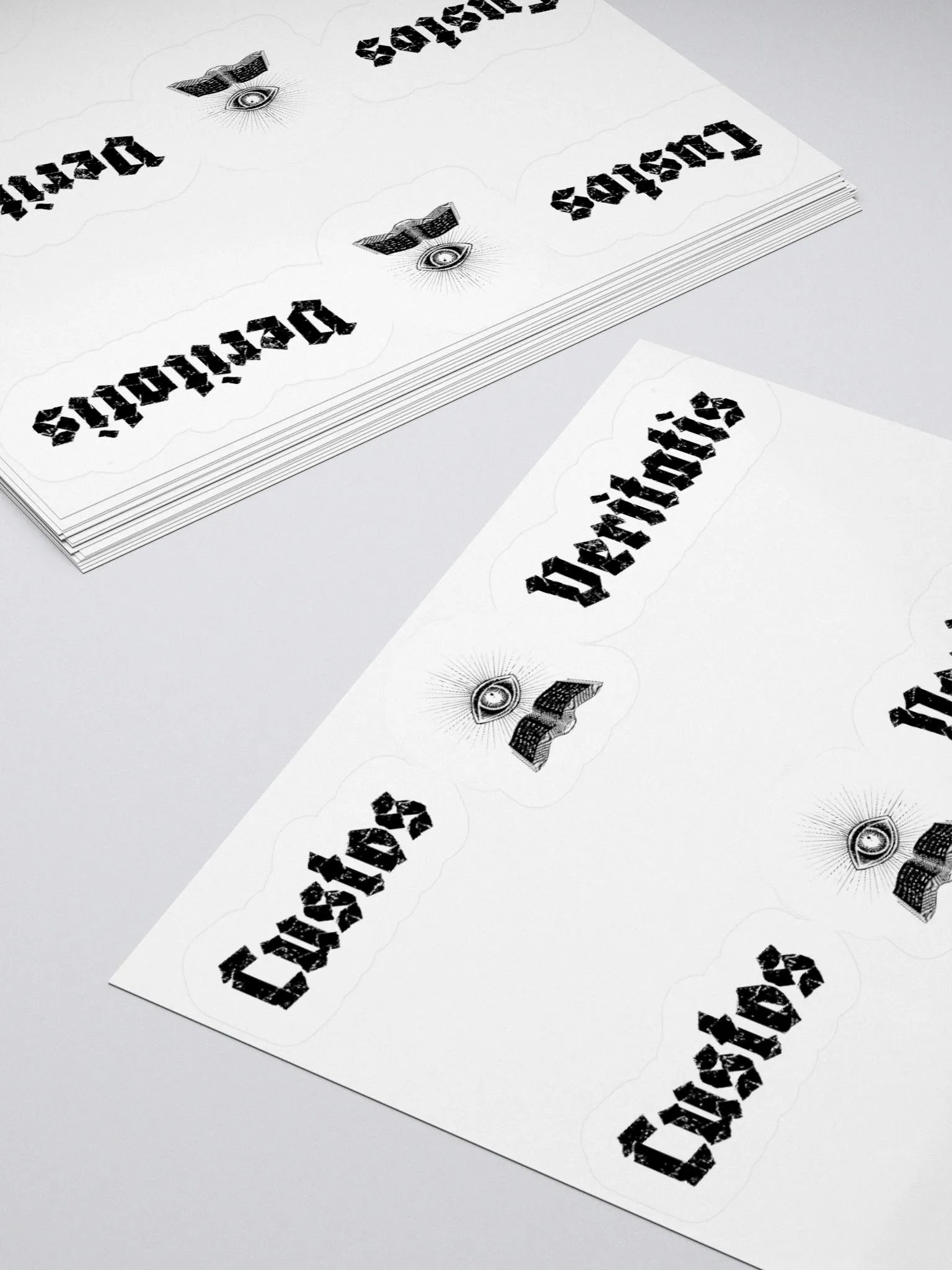 Custos Veritatis Black Eye Banner Sticker product image (4)