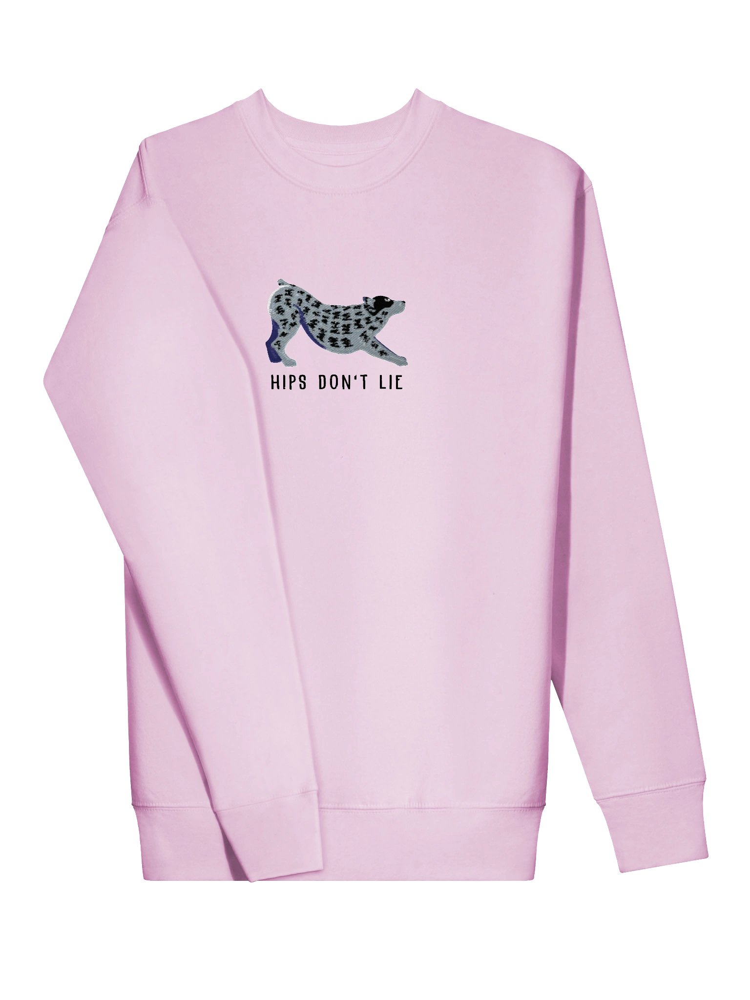 Hips Don't Lie Sweatshirt (Embroidered) of an Australian Cattle Dog(Blue Heeler 2) product image (59)