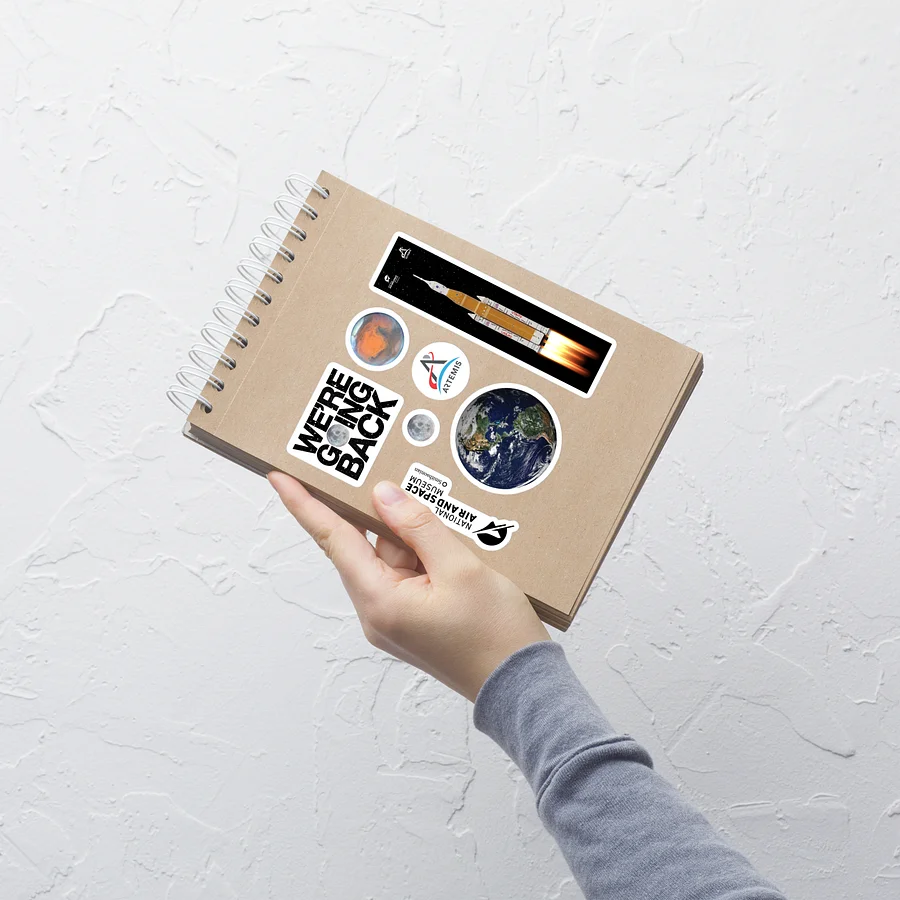 Artemis II Sticker Sheet Image 2