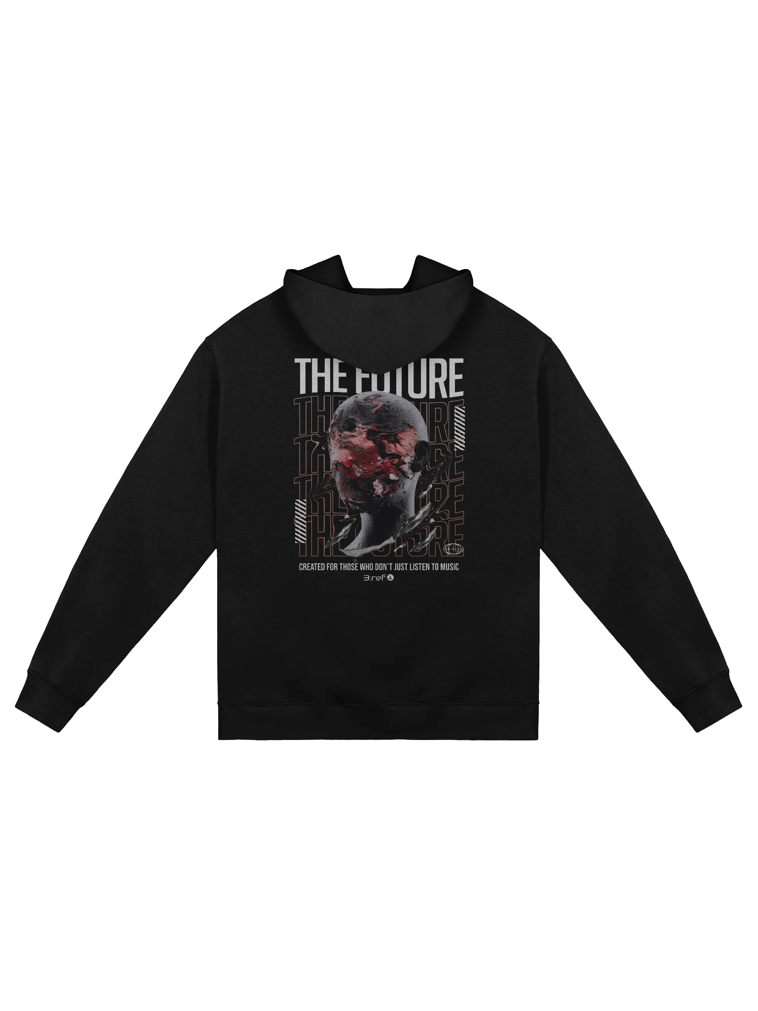 The Future Remixed Unisex Oversized Hoodie product image (3)