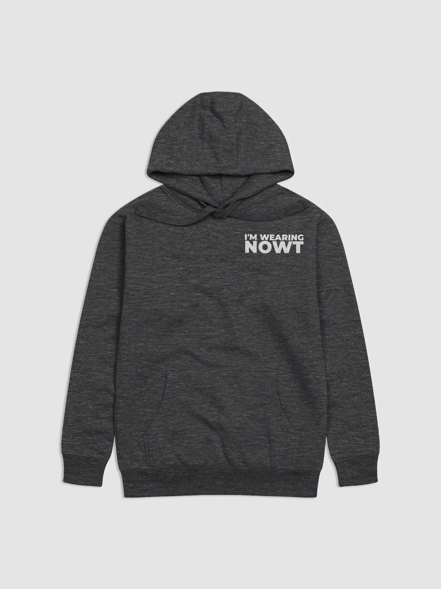 Unisex Hoodies: "I'm Wearing NOWT" product image (1)