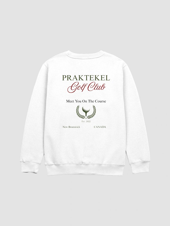 PRÄKTEKEL Golf Club Emblem Crewneck product image (2)