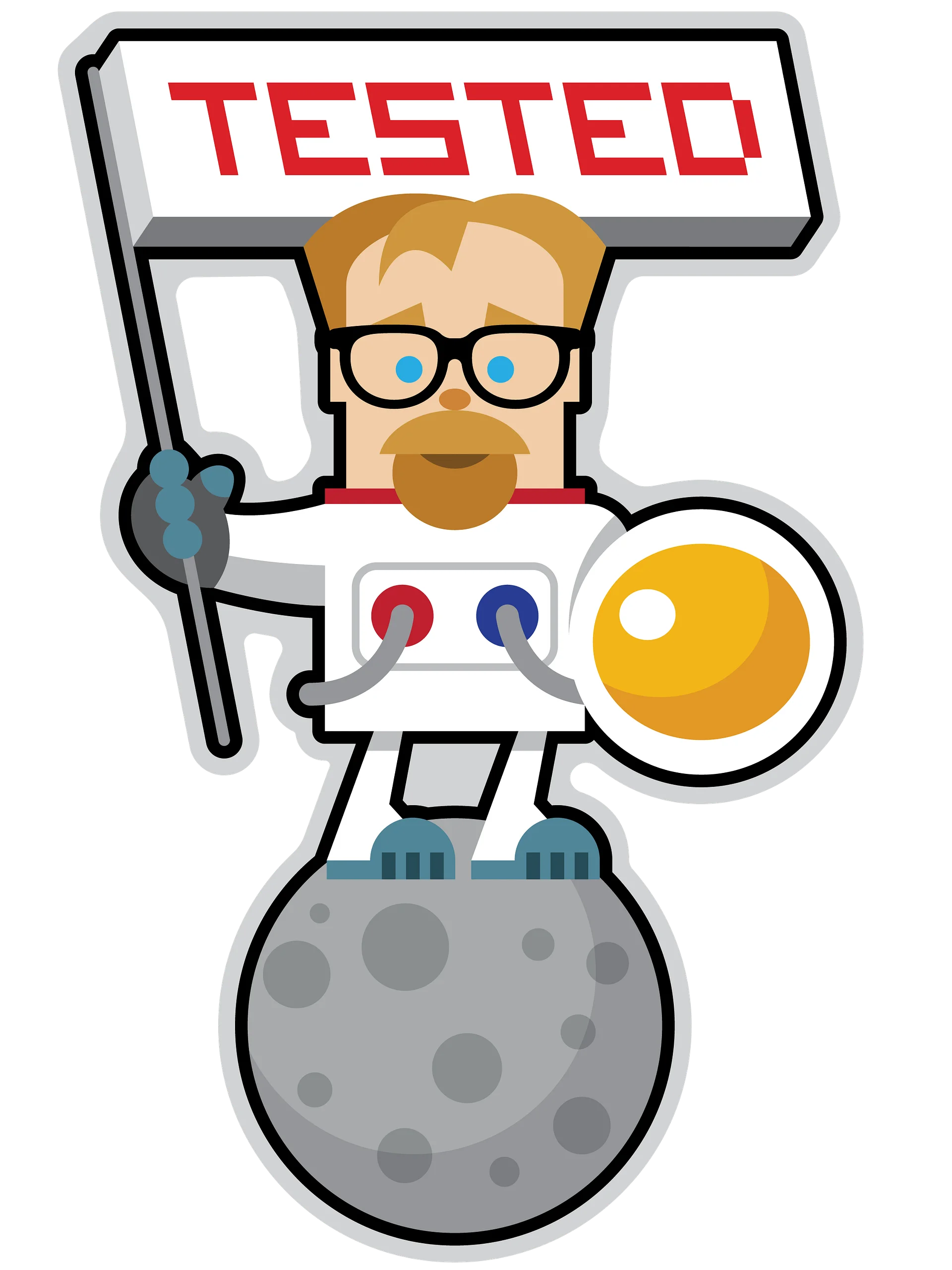 Savage Spacesuit 6-Inch Sticker Four-Pack product image (1)