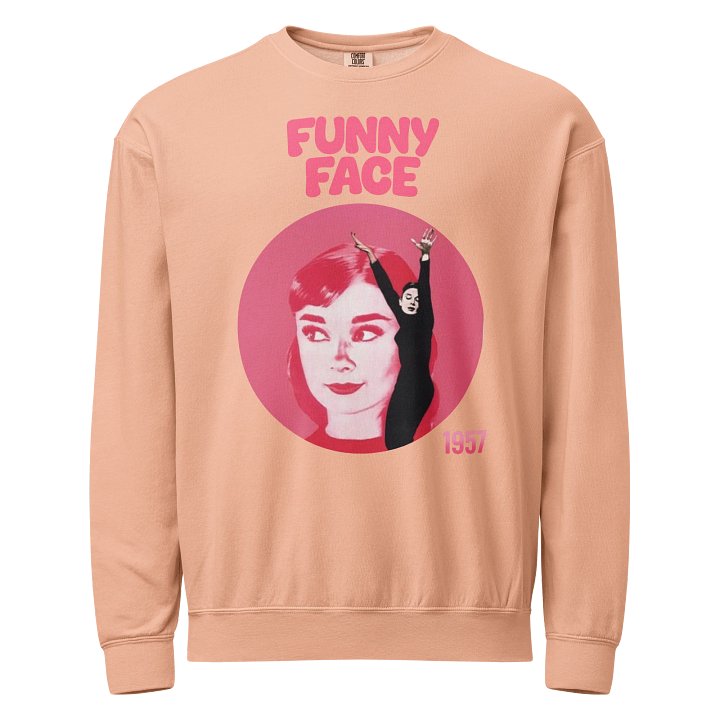 Playful 'Funny Face' Crewneck Sweatshirt product image (5)