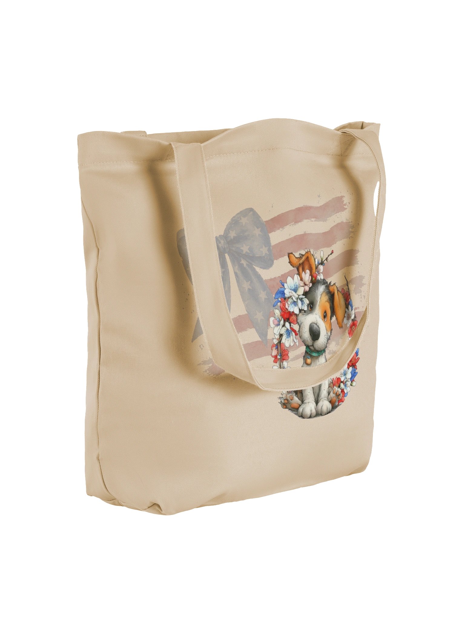 Patriotic Puppy Tote Bag product image (4)