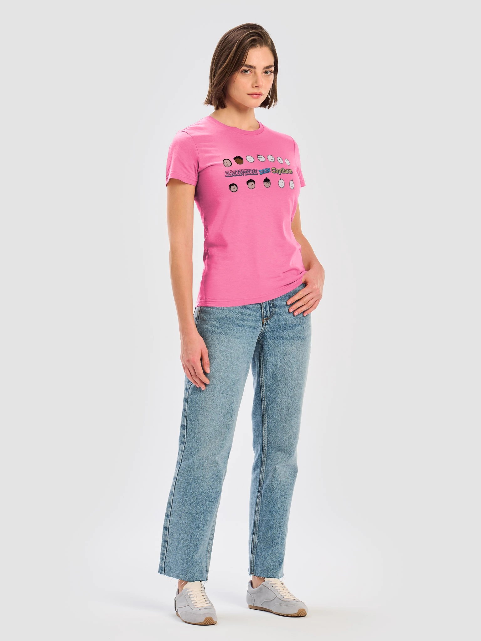 Tricou Damă Roz – Amintiri Din Copilărie product image (7)