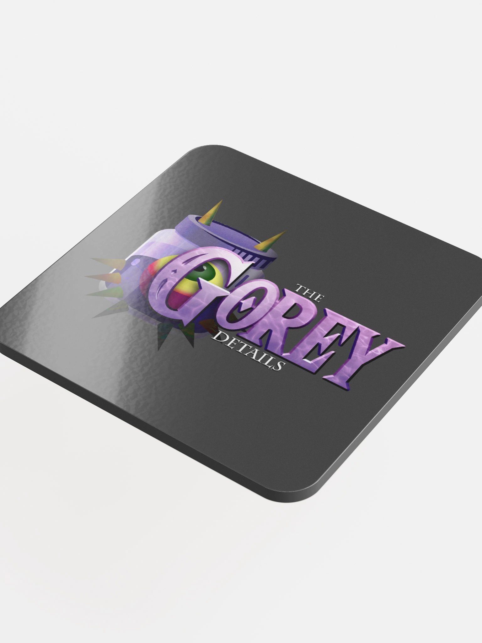 You’ve met with a terrible fate, haven’t you? - Glossed Cork Coaster product image (4)