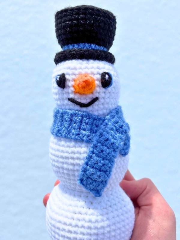 Sunny Snowman Handmade Toy product image (1)